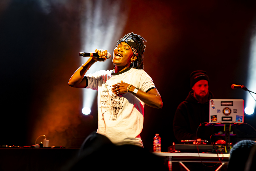 Concert de la rappeuse dakaroise Josiane Coly aka Jozie.